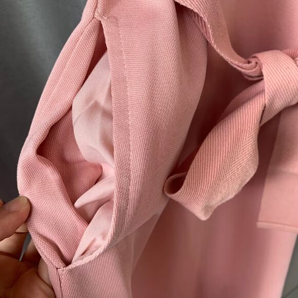 Vivienne Westwood Anglomania Pink Polo Dress with Striped Collar - Picture 9 of 9